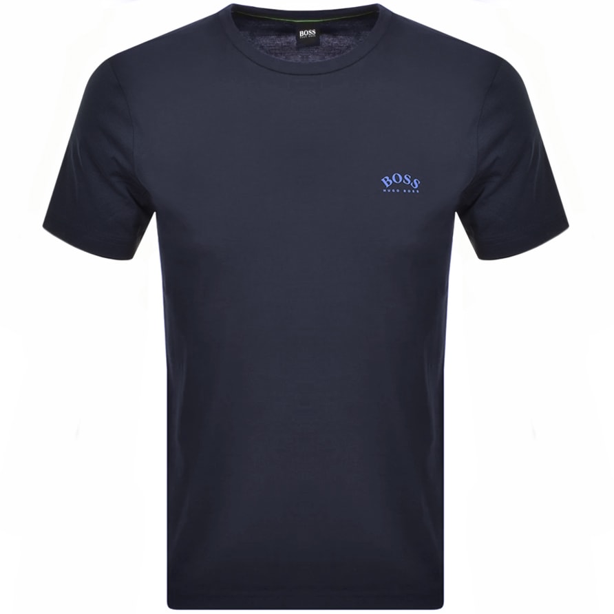 Alternative Image for ProductBOSS Tee Curved T Shirt Navy1